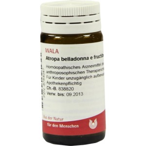 Atropa Belladonna e fructibus D 6 Globul 20 g