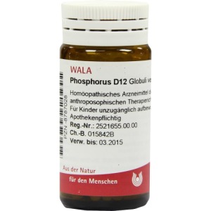 Phosphorus D 12 Globuli 20 g