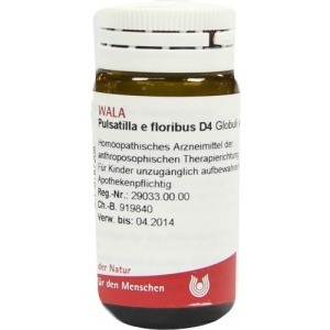 Pulsatilla E Floribus D 4 Globuli 20 g