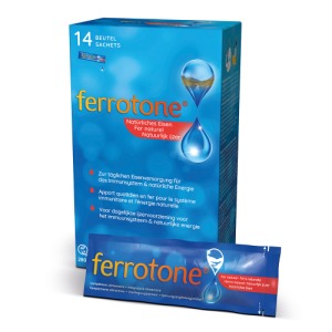 Abbildung: Ferrotone Eisen Beutel, 14 x 20 ml