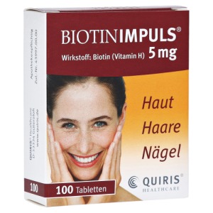 Abbildung: Biotin Impuls 5 mg Tabletten, 100 St.