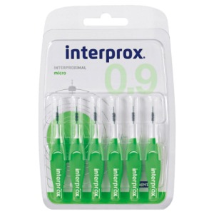 Abbildung: interprox micro grün Interdentalbürste, 6 St.