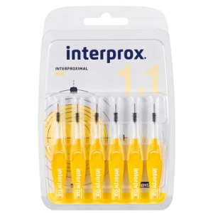 Abbildung: interprox mini gelb Interdentalbürste, 6 St.