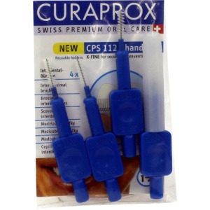 Curaprox CPS 112 Handy x-fine blau 4 St