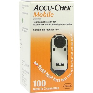 Abbildung: Accu-chek Mobile Testkassette Plasma II, 100 St.