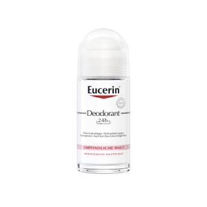 Abbildung: Eucerin 24h Deodorant Empfindliche Haut Roll-on, 50 ml