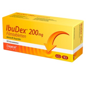 Abbildung: IbuDex 200 mg, 50 St.