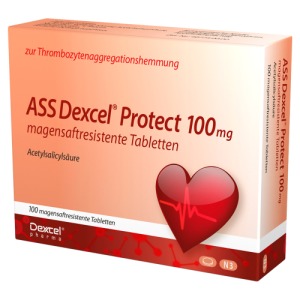 Abbildung: ASS Dexcel Protect 100 mg, 100 St.
