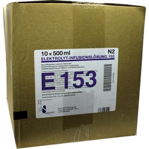Elektrolyt Inf.-lsg. 153 PE-Flasche 10X500 ml