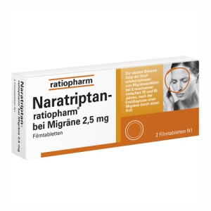 Naratriptan Ratiopharm Bei Migrane 2 5 Mg Docmorris