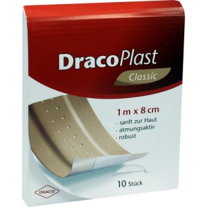 Dracoplast Classic Pflaster 8 cmx1 m 1 St