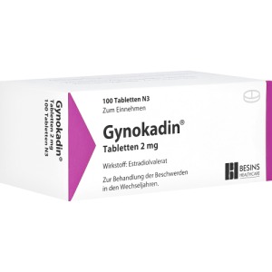Abbildung: Gynokadin 2 mg Tabletten, 100 St.