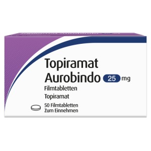 Topiramat Aurobindo 25 mg Filmtabletten 50 St