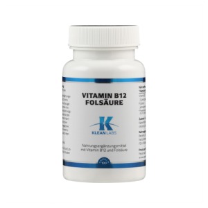 Abbildung: Vitamin B12+folsäure Kapseln, 100 St.
