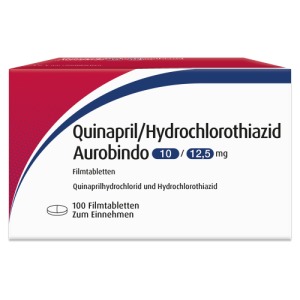 QUINAPRIL/HCT Aurobindo 10/12,5 mg Filmtabletten 100 St