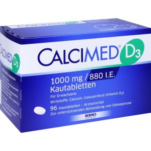 Calcimed D3 1000 mg/880 I.E. Kautablette 96 St