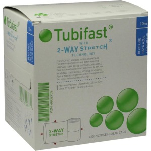 Abbildung: Tubifast 2-way Stretch 7,5 cmx10 m blau, 1 St.