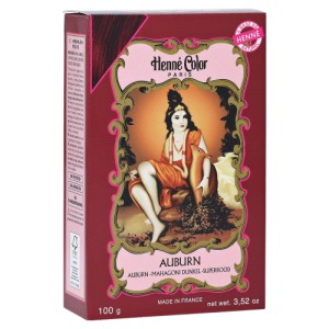 Abbildung: Henna Color Pulver mahagoni dunkel AUBUR, 100 g