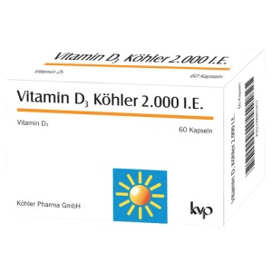 Abbildung: Vitamin D3 Köhler 2.000 IE, 60 St.