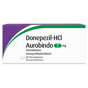 DONEPEZIL-HCL Aurobindo 5 mg Filmtabletten 28 St