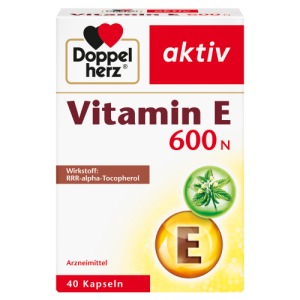 Abbildung: Doppelherz aktiv Vitamin E 600 N, 40 St.