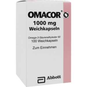 Omacor 1.000 mg Weichkapseln - Reimport 100 St