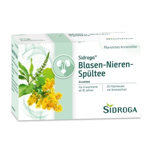 Abbildung: Sidroga Blasen-Nieren-Spültee Filterbeutel, 20 x 2,0 g