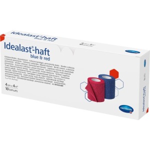 Idealast-haft color Binde 4 cm x 4 m sortiert, 10 St.