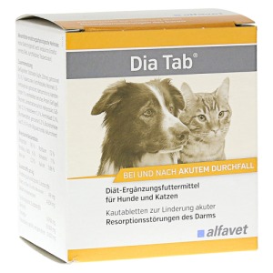 Abbildung: DIA TAB Kautabletten f.Hunde/Katzen, 6 x 5,5 g