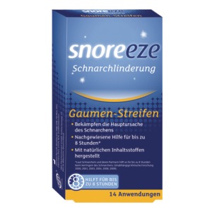 Abbildung: Snoreeze Schnarchlinderung Gaumenstreife, 14 St.
