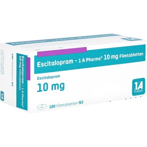 ESCITALOPRAM-1A Pharma 10 mg Filmtabletten, 100 St.