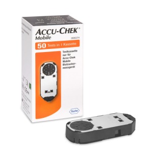 Abbildung: ACCU CHEK Mobile Testkassette, 50 St.