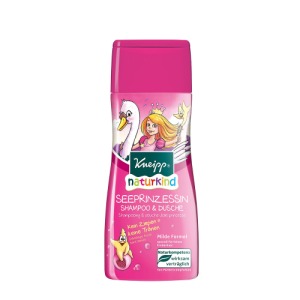 Abbildung: Kneipp naturkind Seeprinzessin Shampoo & Dusche - Himbeere, 200 ml