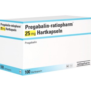 Pregabalin-ratiopharm 25 mg Hartkapseln, 100 St.