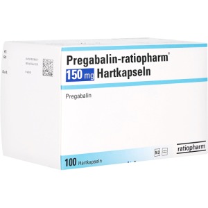 PREGABALIN-ratiopharm 150 mg Hartkapseln, 100 St.