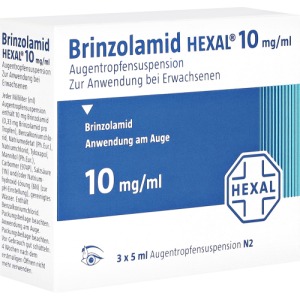BRINZOLAMID HEXAL 10 mg/ml Augentropfensuspension, 3 x 5 ml