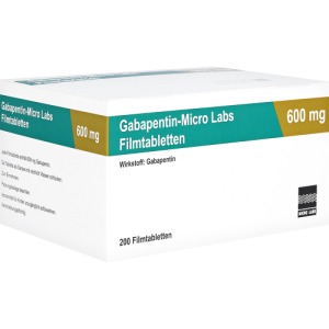 GABAPENTIN Micro Labs 600 mg Filmtabletten, 200 St.