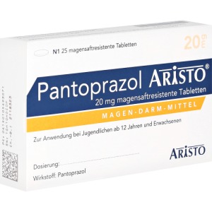 Abbildung: Pantoprazol Aristo 20 mg magensaftres.Ta, 25 St.