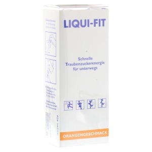 Abbildung: Liqui FIT Flüssige Zuckerlösung Orange B, 12 St.