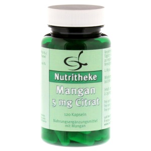 Abbildung: Mangan 5 mg Citrat Kapseln, 120 St.