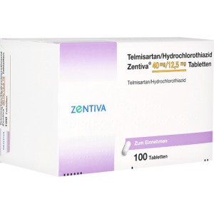 TELMISARTAN/HCT Zentiva 40 mg/12,5 mg Tabletten, 100 St.