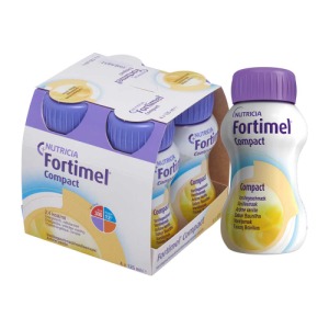 Abbildung: Fortimel Compact 2.4 Vanillegeschmack, 4 x 125 ml