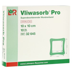 Abbildung: Vliwasorb Pro Superabsorb.komp.steril 10, 10 St.