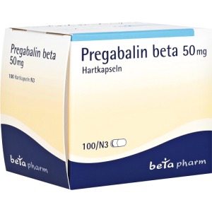 Abbildung: Pregabalin beta 50 mg Hartkapseln, 100 St.