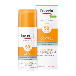 Abbildung: Eucerin Oil Control Face Sun Gel-Creme LSF 50+, 50 ml