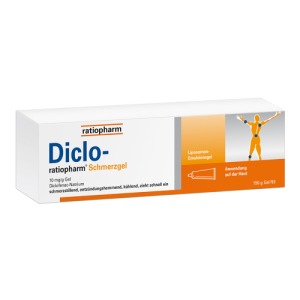 Abbildung: Diclo ratiopharm Schmerzgel, 150 g