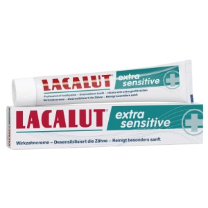 Abbildung: Lacalut Extra Sensitive Wirkzahncreme, 75 ml