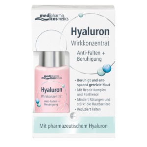 Abbildung: Medipharma Hyaluron Wirkkonzentrat Anti-Falten + Beruhigung, 13 ml
