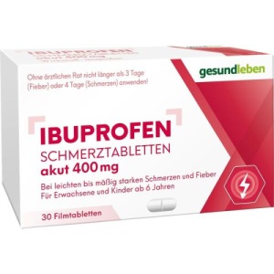 Ibuprofen Schmerztabletten 400 mg Filmta