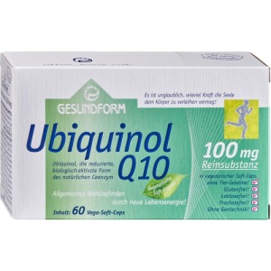 Gesundform Ubiquinol Q10 100 mg Vega-Sof, 60 St.
